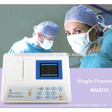 Professional electrocardiograph ecg machine supplier in Alibaba (MSLEC15-N)